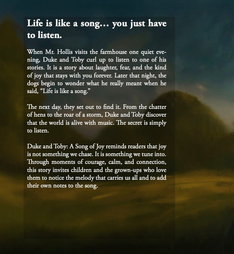 Duke and Toby - A Song of Joy