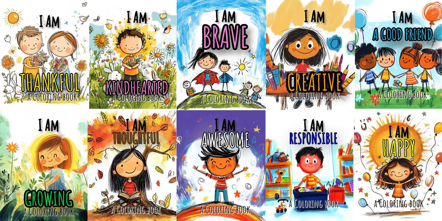 Empowering Story Books & Coloring Books for Children