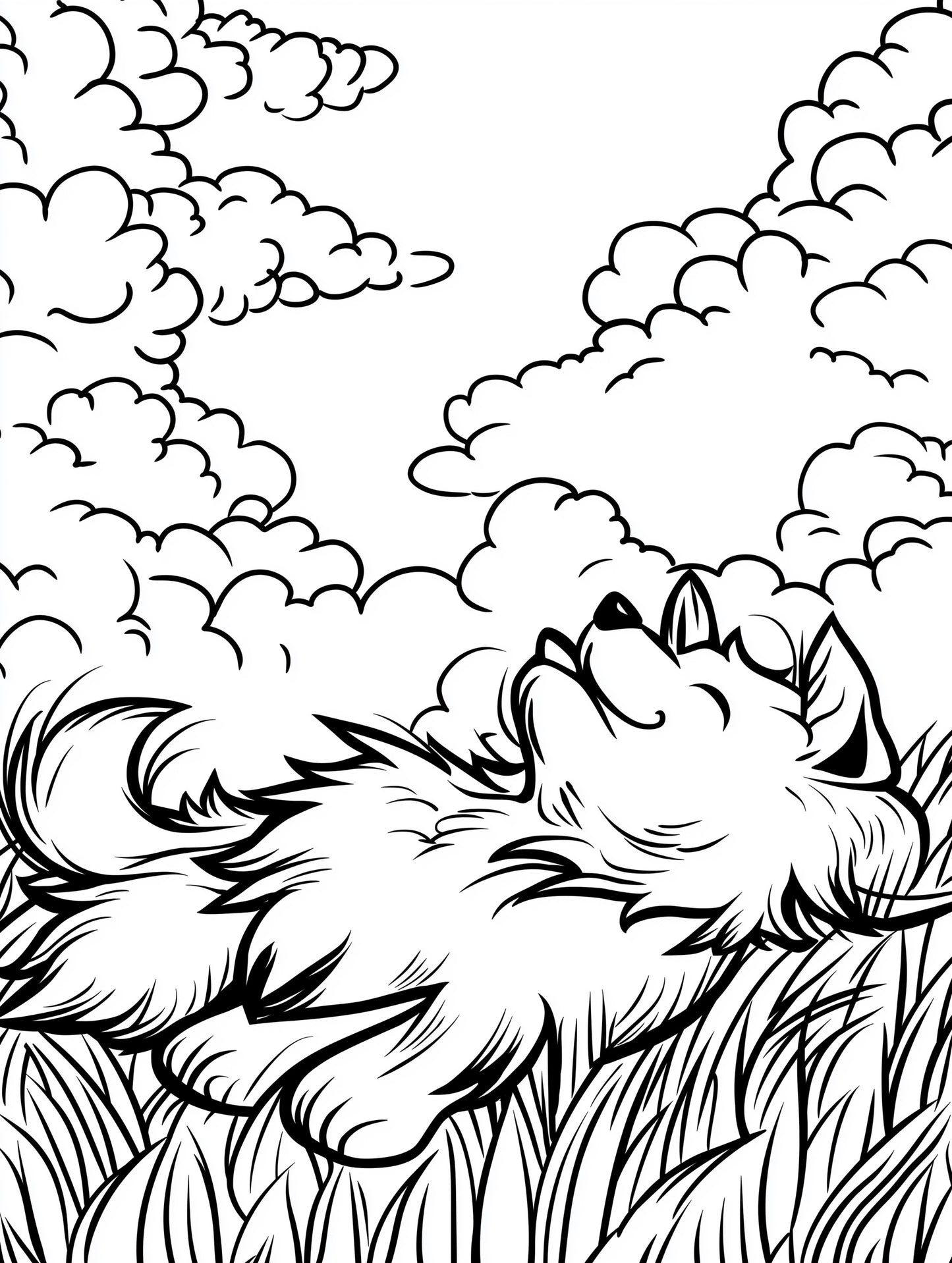 Red Sky at Night  Coloring Book