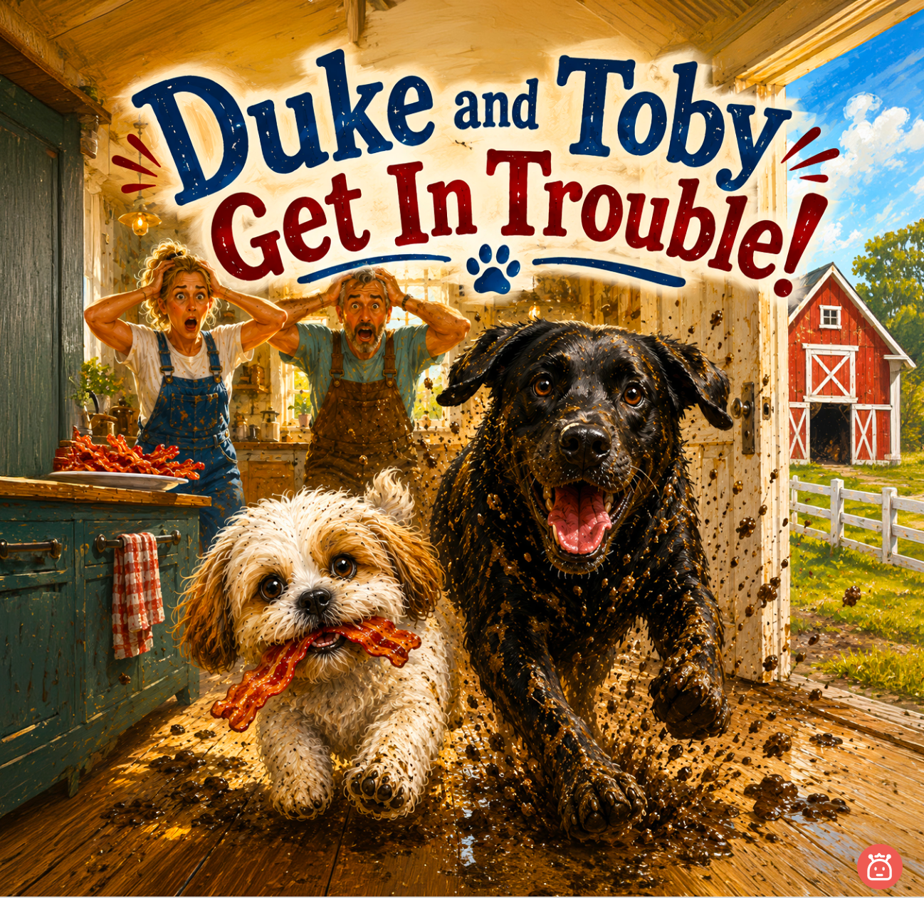 Duke and Toby - Get In Trouble!