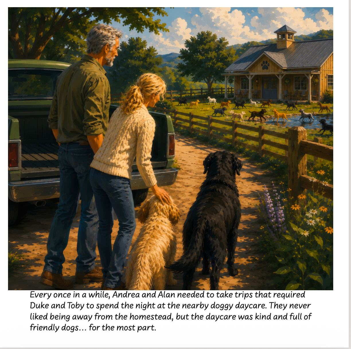 Duke & Toby's Weekend Away