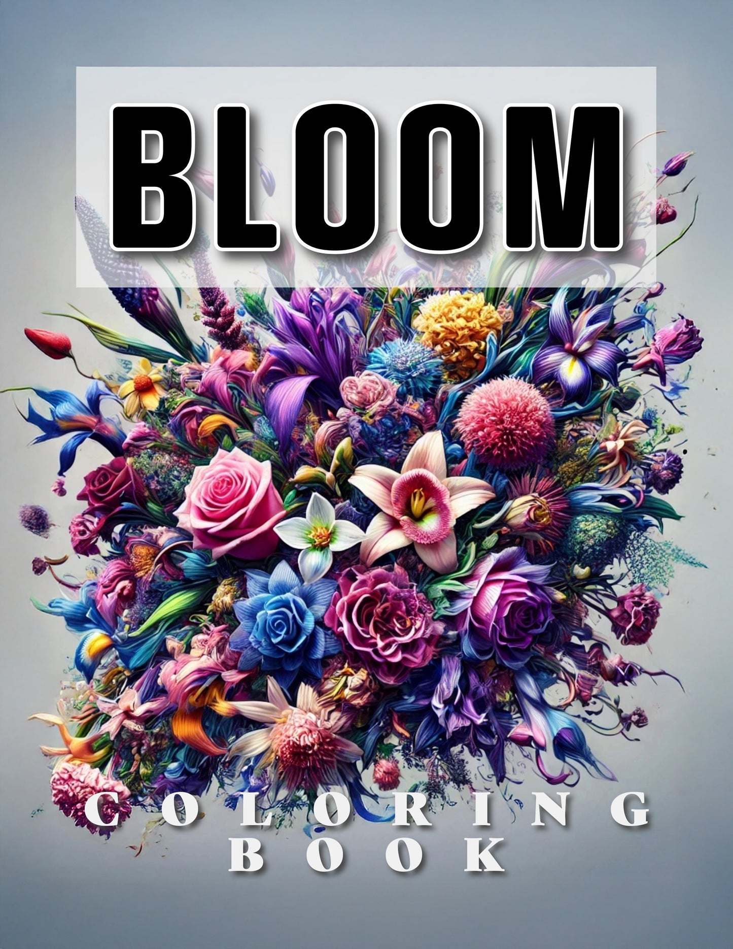 Bloom Adult Coloring Book