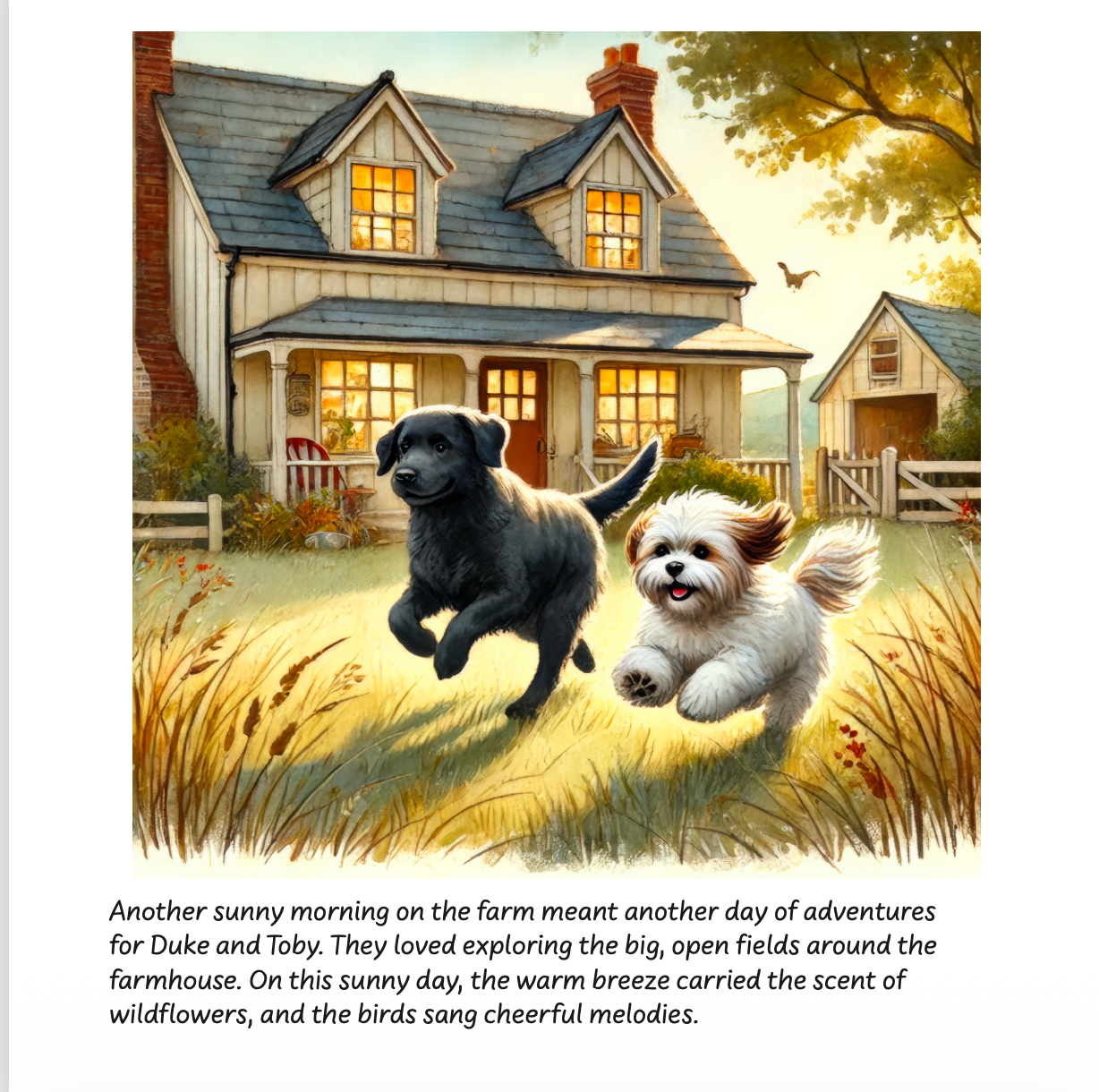 Duke and Toby and the Forgotten Garden