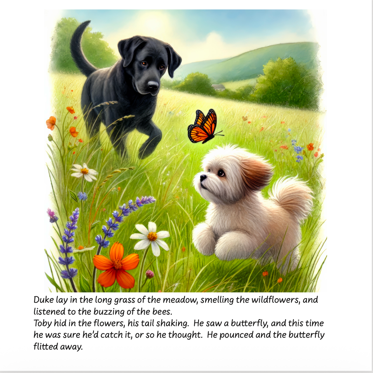 Duke and Toby and the Forgotten Garden