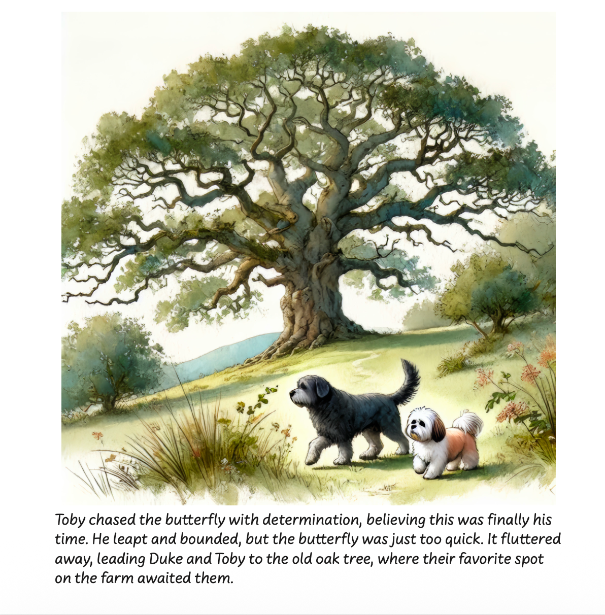 Duke and Toby and the Forgotten Garden
