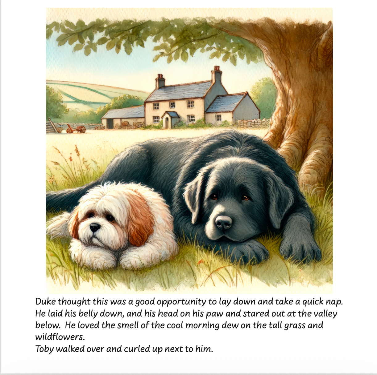 Duke and Toby and the Forgotten Garden