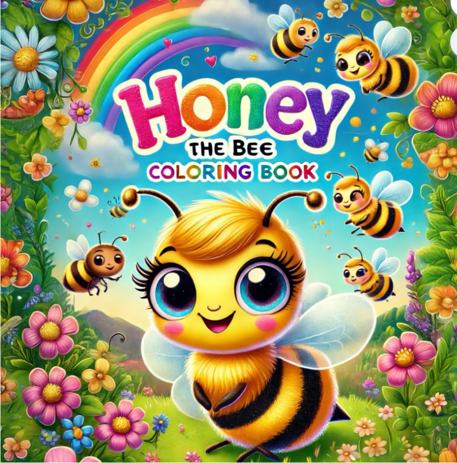 Honey the Bee:  Making Friends - Coloring Book