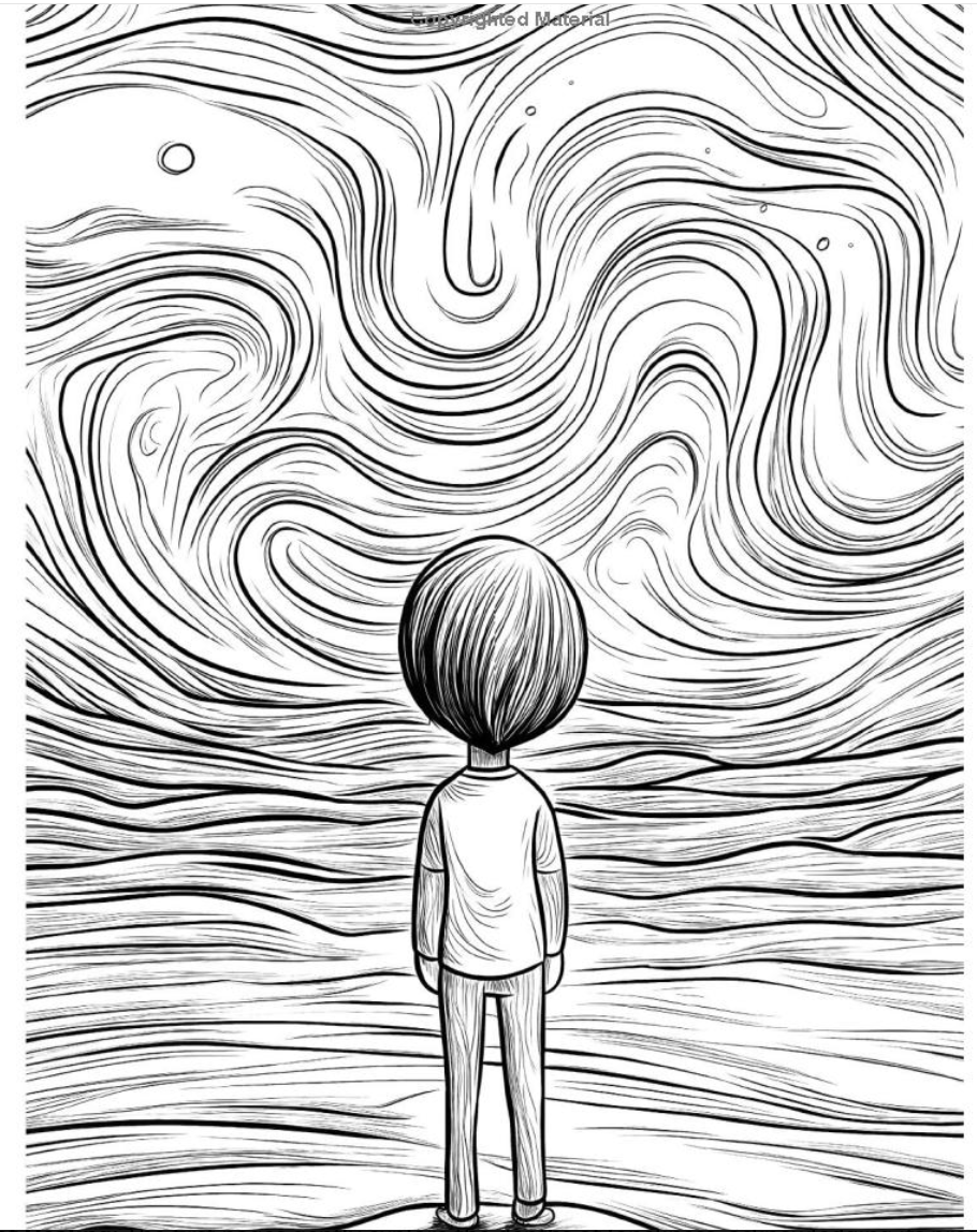 Journey to Joy:  A coloring Book For Healing and Renewal