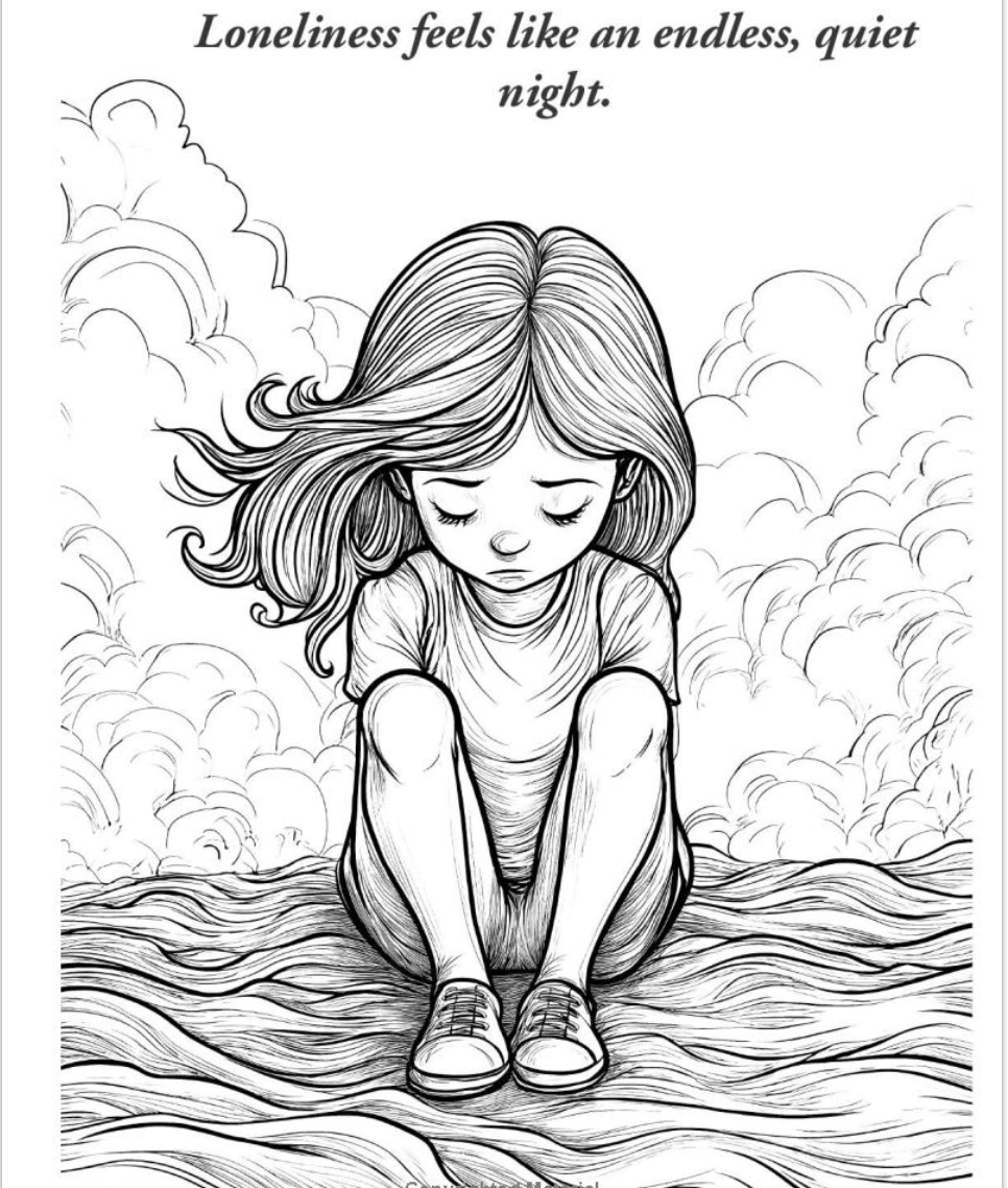 Journey to Joy:  A coloring Book For Healing and Renewal