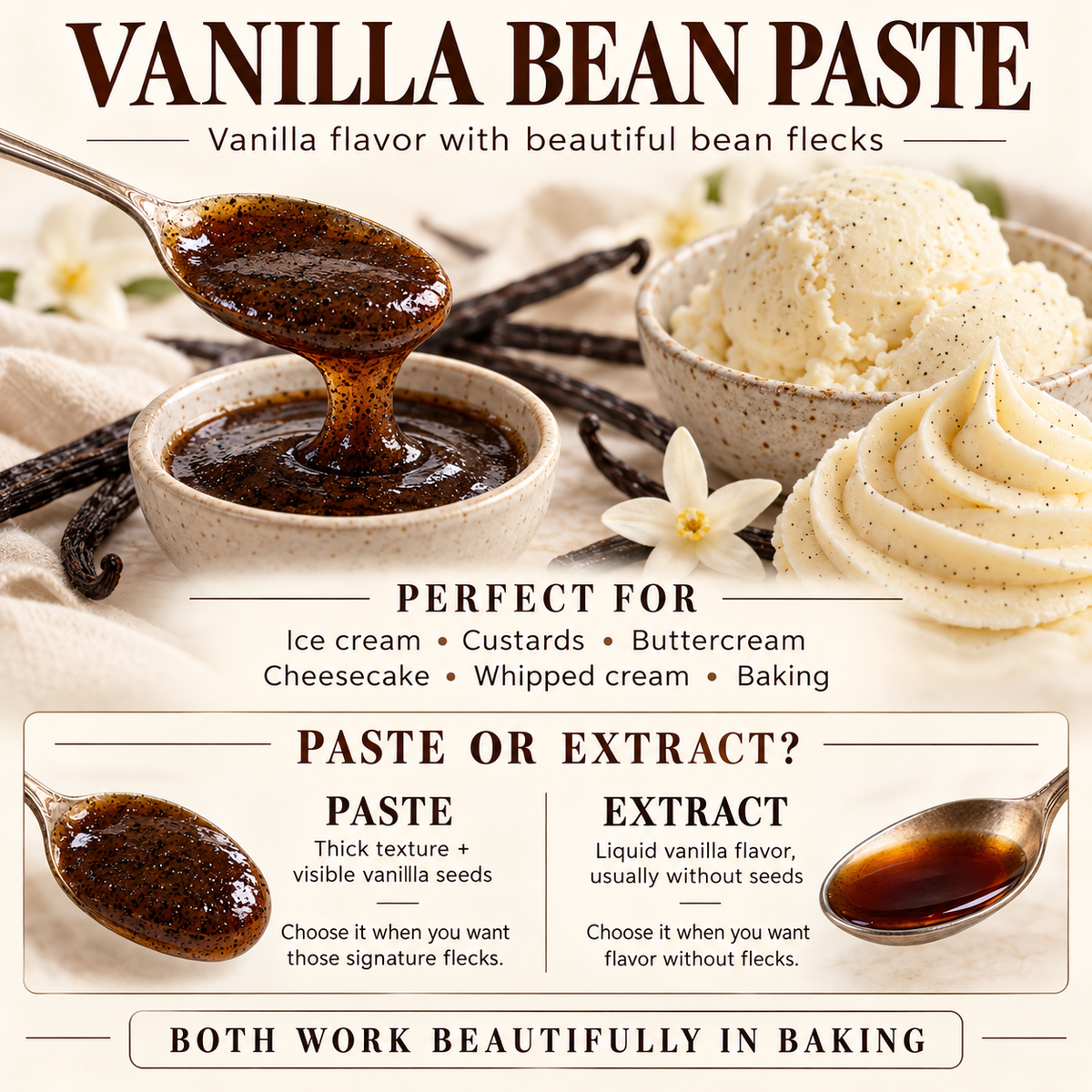 Vanilla Bean Paste - House Blend