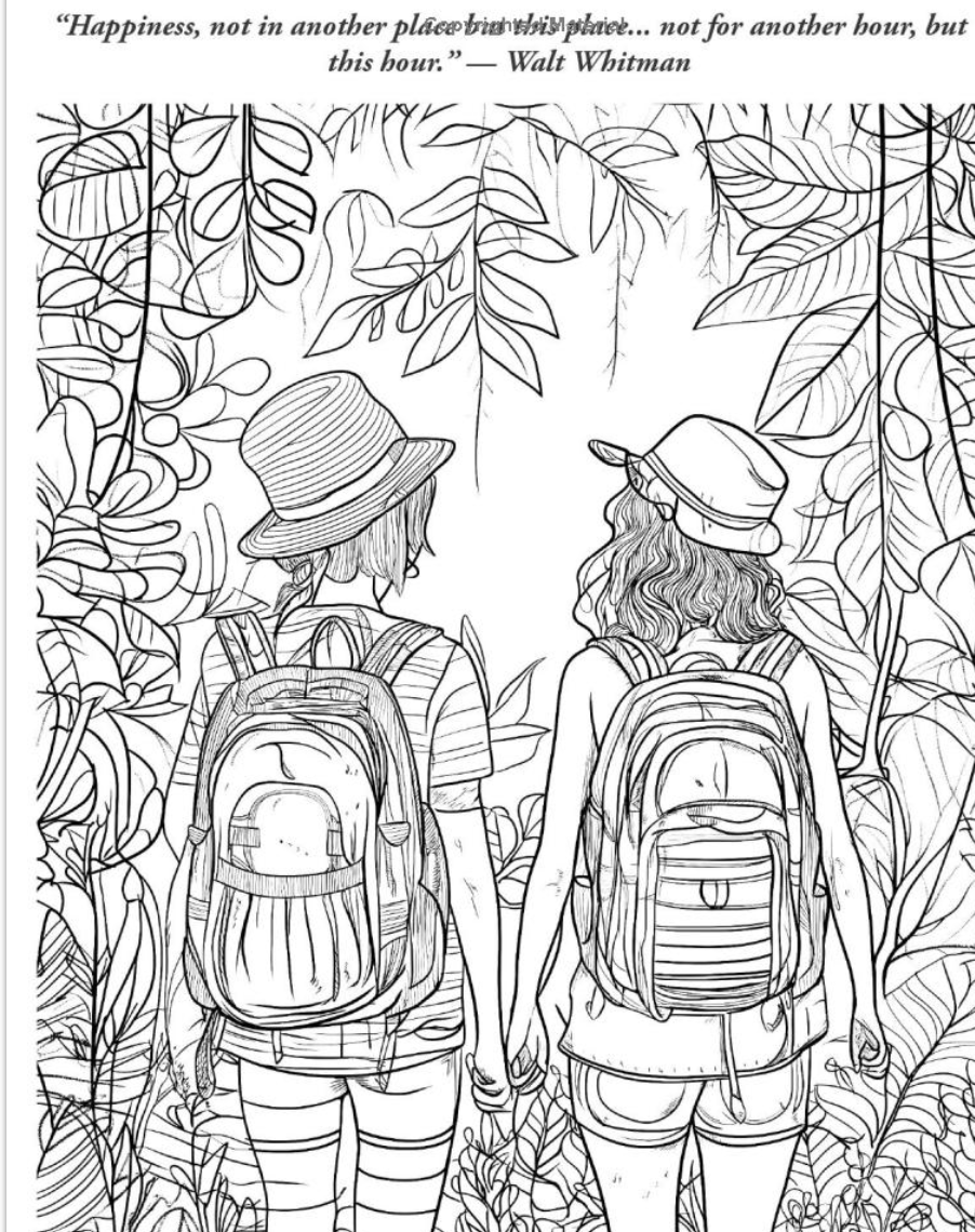 Presence:  A Coloring Book about being Present Every Day