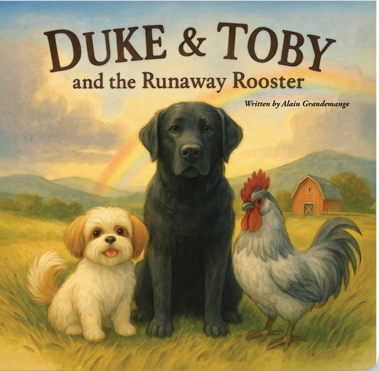 Duke and Toby and the Runaway Rooster